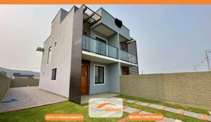 Casa com 2 quartos à venda na Loteamento Quinta dos Guimarães, 32, Povoado de Nova Brasília, Imbituba, 83 m2 por R$ 440.000