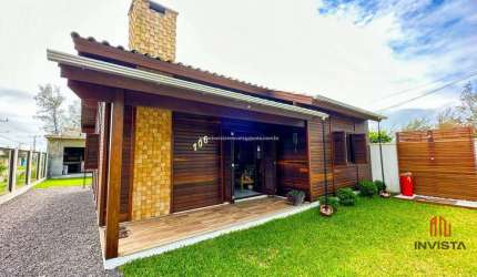 Casa com 2 dormitórios à venda, 100 m² por R$ 450.000,00 - Janaina - Balneário Gaivota/SC