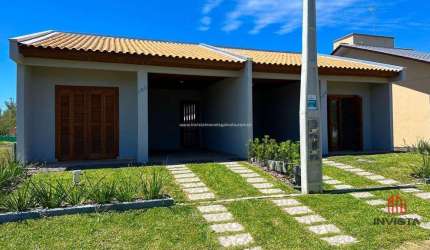 Casa com 3 dormitórios à venda, 70 m² por R$ 350.000,00 - Lagoa Cortada - Balneário Gaivota/SC
