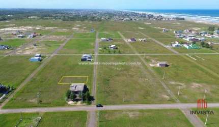 Terreno à venda, 312 m² por R$ 95.000,00 - Areias Claras - Balneário Gaivota/SC