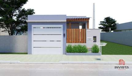 Casa com 2 dormitórios à venda, 54 m² por R$ 380.000 - Santa Fé II - Balneário Gaivota/SC