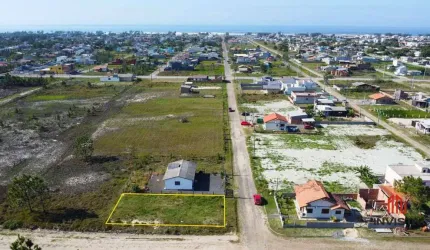 Terreno de esquina à venda, 300 m² por R$ 85.000 - Village Dunas Oeste - Balneário Gaivota/SC