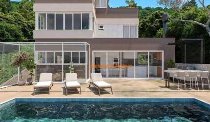 Casa com 4 suítes à venda, 360 m² por R$ 5.950.000 - Praia do Estaleirinho - Balneário Camboriú/SC