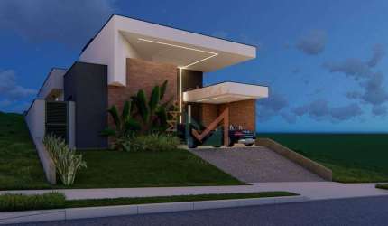 Casa com 3 dormitórios à venda, 162 m² por R$ 1.700.000,00 - Condomínio Terras Alpha Nova Esplanada - Votorantim/SP
