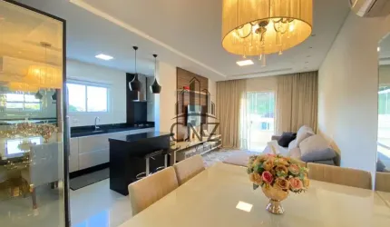 Apartamento de alto padrão à venda em Brusque-SC, bairro Guarani - 3 quartos, 1 suíte, 2 salas, 2 banheiros, 2 vagas, 94m².