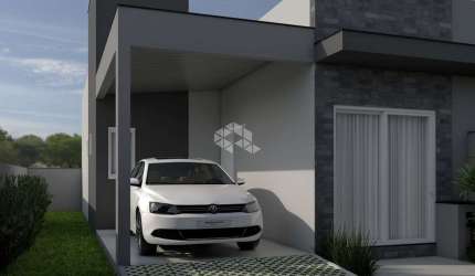 CASA GEMINADA COM 2 DORMITÓRIOS E SUÍTE À VENDA EM PENHA SC