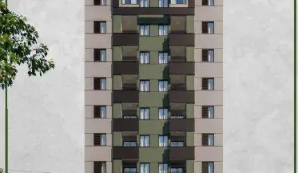 Apartamento com 1 dormitório à venda, 42 m² por R$ 314.000,00 - Vila Bocaina - Mauá/SP