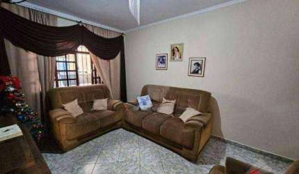 Sobrado com 4 dormitórios à venda, 201 m² por R$ 430.000,00 - Vila Nova Mauá - Mauá/SP