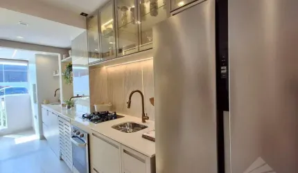 Apartamento com 2 dormitórios à venda, 44 m² por R$ 369.900,00 - Campestre - Santo André/SP