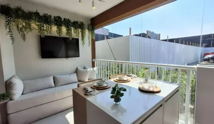 Apartamento com 2 dormitórios à venda, 56 m² por R$ 525.200,00 - Campestre - Santo André/SP