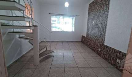 Sobrado com 3 dormitórios para alugar, 200 m² por R$ 2.570,00/mês - Jardim Nilza Miranda - Mauá/SP