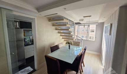 Cobertura com 2 dormitórios à venda, 92 m² por R$ 380.000,00 - Parque São Vicente - Mauá/SP