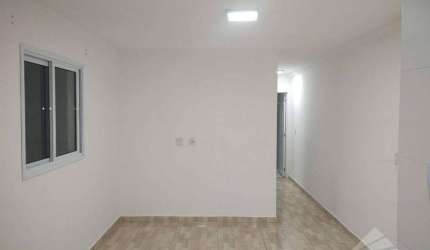 Apartamento com 2 dormitórios para alugar, 50 m² por R$ 1.621,00/mês - Vila Bocaina - Mauá/SP
