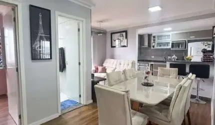Apartamento com 2 dormitórios à venda, 52 m² por R$ 335.000,00 - Vila Nossa Senhora das Vitórias - Mauá/SP