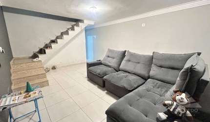 Sobrado com 3 dormitórios à venda, 201 m² por R$ 640.000,00 - Vila Falchi - Mauá/SP