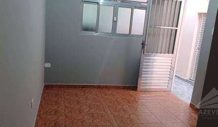 Casa com 1 dormitório para alugar, 190 m² por R$ 1.300,00/mês - Parque Bandeirantes - Mauá/SP