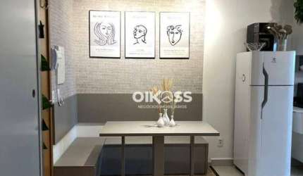 Apartamento com 1 dormitório para alugar, 40 m² por R$ 5.020,00/mês - Altos do Esplanada - São José dos Campos/SP