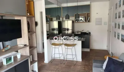 Apartamento com 1 dormitório para alugar, 37 m² por R$ 3.510/mês - Centro - São José dos Campos/SP