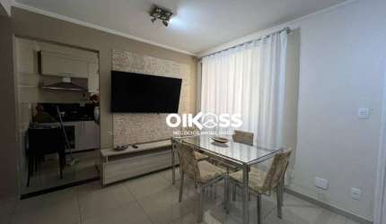 Apartamento com 1 dormitório para alugar, 49 m² por R$ 2.419,00/mês - Vila Ema - São José dos Campos/SP