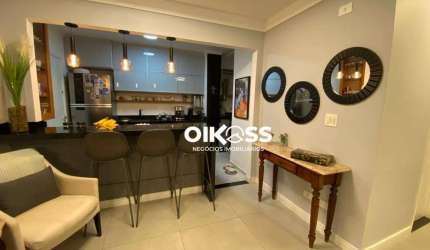 Apartamento com 3 dormitórios para alugar, 98 m² por R$ 6.920,00/mês - Jardim Aquarius - São José dos Campos/SP
