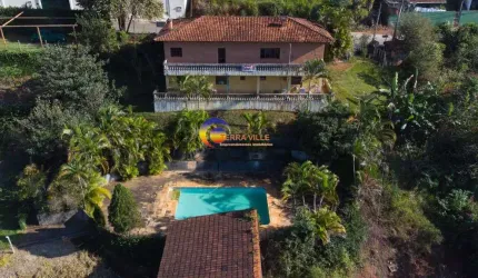 Chácara para Venda em Santana de Parnaíba, Parque Jaguari (fazendinha), 3 dormitórios, 3 banheiros, 4 vagas