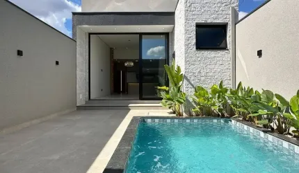 Casa com piscina especial para tua família