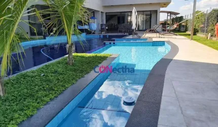 Casa com 4 dormitórios à venda, 470 m² por R$ 4.400.000,00 - Condomínio Village das Palmeiras - Itatiba/SP