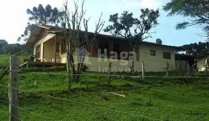 Terreno rural com casa à venda em Alfredo Wagner/SC
