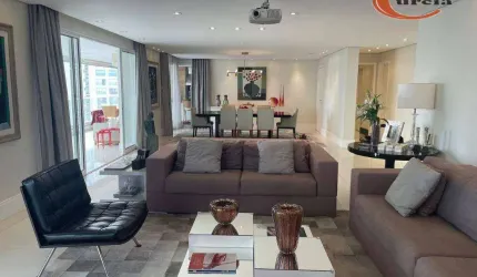 Apartamento com 4 dormitórios, 380 m² - venda por R$ 10.900.000,00 ou aluguel por R$ 58.800,00/mês - Campo Belo - São Paulo/SP