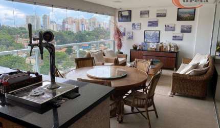 Apartamento com 2 dormitórios, 180 m² - venda por R$ 2.940.000,00 ou aluguel por R$ 19.500,00/mês - Campo Belo - São Paulo/SP