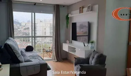 Apartamento com 3 dormitórios à venda, 75 m² por R$ 860.000,00 - Vila Firmiano Pinto - São Paulo/SP