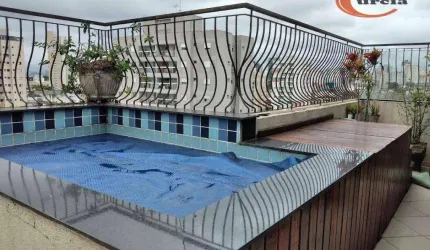 Cobertura com 2 dormitórios à venda, 104 m² por R$ 1.200.000,00 - Saúde - São Paulo/SP