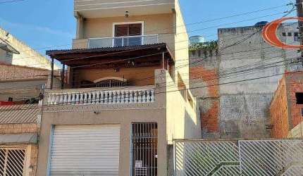 Sobrado com 3 dormitórios à venda, 150 m² por R$ 552.000,00 - Conjunto Habitacional Turística - São Paulo/SP