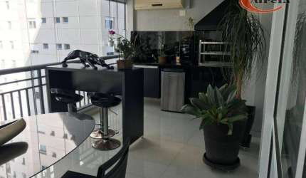 Apartamento com 3 dormitórios à venda, 135 m² por R$ 2.200.000 - Campo Belo - São Paulo/SP