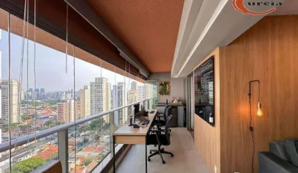 Apartamento com 2 dormitórios à venda, 65 m² por R$ 1.250.000 - Brooklin Paulista - São Paulo/SP