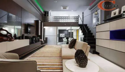 Loft porteira fechada com 2 dormitórios à venda, 215 m² por R$ 1.800.000 - Moema - São Paulo/SP