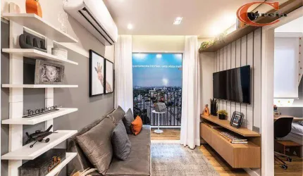 Apartamento com 2 dormitórios à venda, 37 m² por R$ 450.000,00 - Vila Gomes - São Paulo/SP