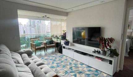 Apartamento com 2 dormitórios à venda, 70 m² por R$ 1.325.000,00 - Campo Belo - São Paulo/SP