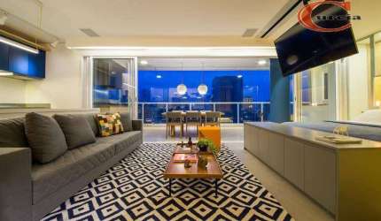 Apartamento com 1 dormitório à venda, 70 m² por R$ 1.900.000,00 - Vila Nova Conceição - São Paulo/SP