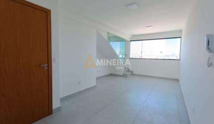 Cobertura para alugar 2 quartos c suíte - 130mt -(armários e box)- Bairro Havaí/BH