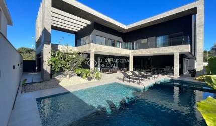 Casa em condomínio fechado com 5 quartos à venda na Rua das Baúnas, 53, Jurerê Internacional, Florianópolis, 513 m2 por R$ 13.500.000