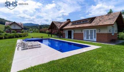 Sítio com 2 dormitórios à venda, 5536 m² por R$ 3.500.000,00 - Testo Alto - Pomerode/SC
