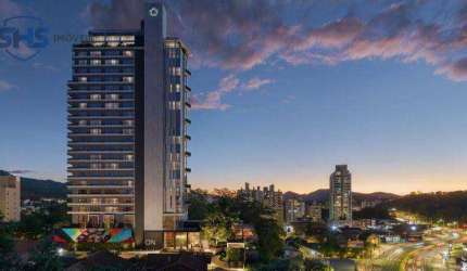 Apartamento com 1 dormitório à venda, 27 m² por R$ 320.000,00 - Velha - Blumenau/SC