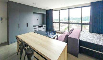 Apartamento com 1 dormitório para alugar, 33 m² por R$ 2.450,00/mês - Itoupava Seca - Blumenau/SC