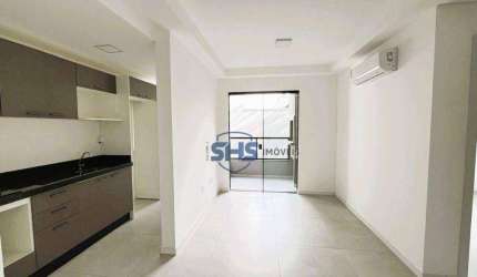 Apartamento com 2 dormitórios para alugar, 60 m² por R$ 2.830,45/mês - Velha - Blumenau/SC