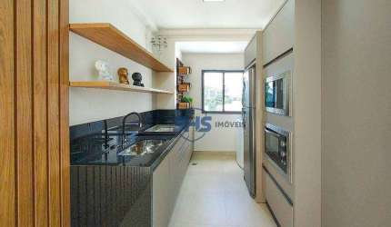 Apartamento com 1 dormitório para alugar, 45 m² por R$ 3.710,00/mês - Centro (Blumenau) - Blumenau/SC