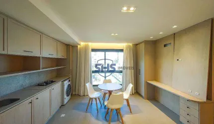 Apartamento com 1 dormitório para alugar, 32 m² por R$ 3.150,00/mês - Velha - Blumenau/SC