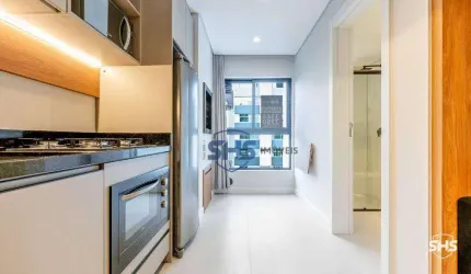 Apartamento com 1 dormitório para alugar, 27 m² por R$ 2500,00 mais taxas - Centro (Blumenau) - Blumenau/SC