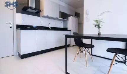 Apartamento com 1 dormitório para alugar, 35 m² por R$ 3.270,00/mês - Victor Konder - Blumenau/SC