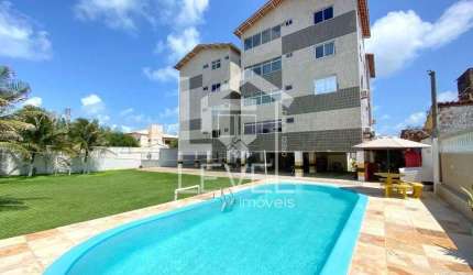 Apartamento com 3 dormitórios à venda, 100 m² por R$ 230.000 - Praia do Presídio - Aquiraz/CE